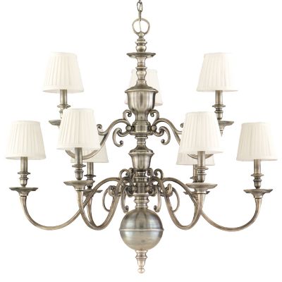 Charleston 2-Tier Chandelier by Hudson Valley Lighting - Starlight Lighting USA and Canada